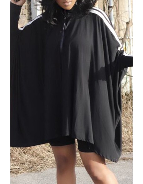 V Neck Frill Hem Bell Sleeve Top