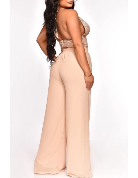 One Shoulder Cutout Allover Sequin Party Dress